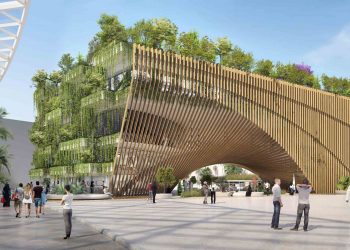 جناح بلجيكا في «إكسبو 2020 دبي» سفينة خضراء عملاقة